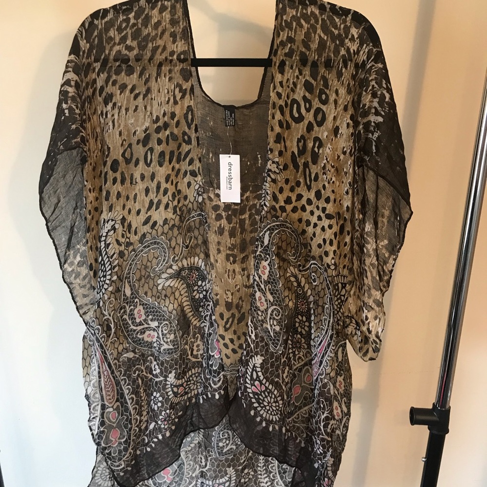 Dress barn Sheer cardigan